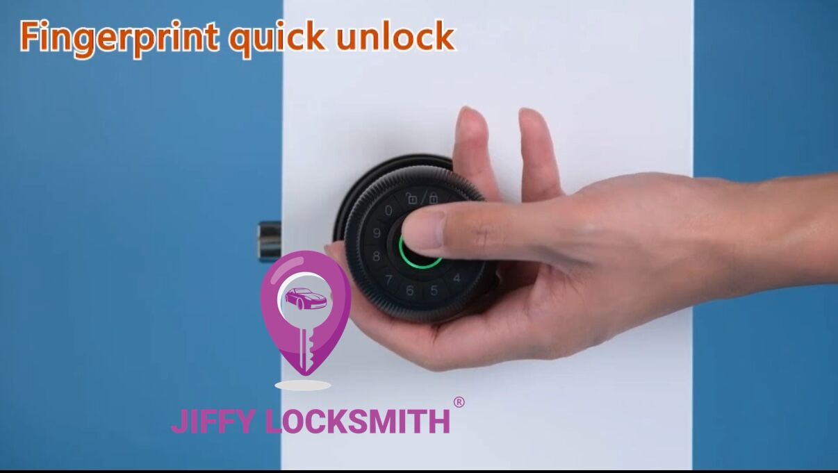 Jiffy Locksmith® Smart Lock Knob - Modern Security, Effortless Access - Image 15